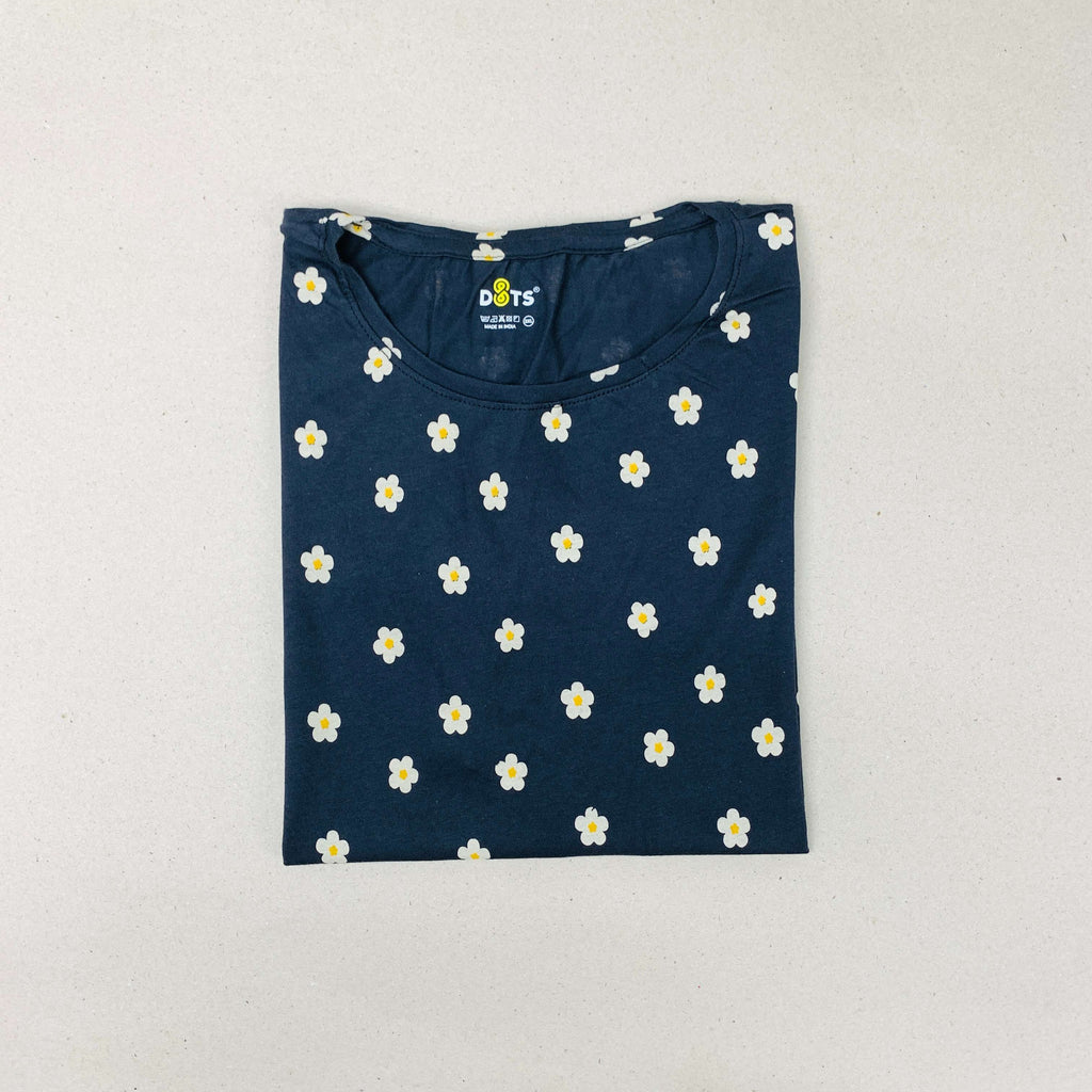 Dots Ladies Printed T-Shirt