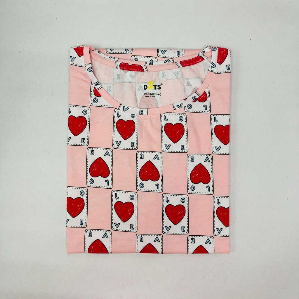 Dots Ladies Printed T-Shirt