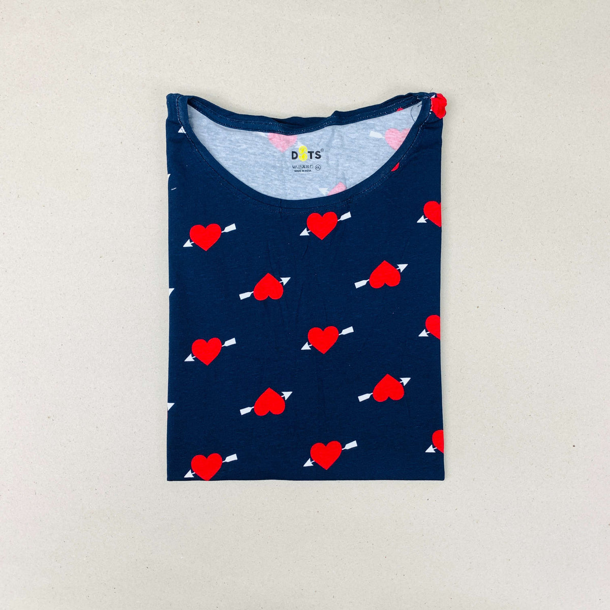 Dots Ladies Printed T-Shirt
