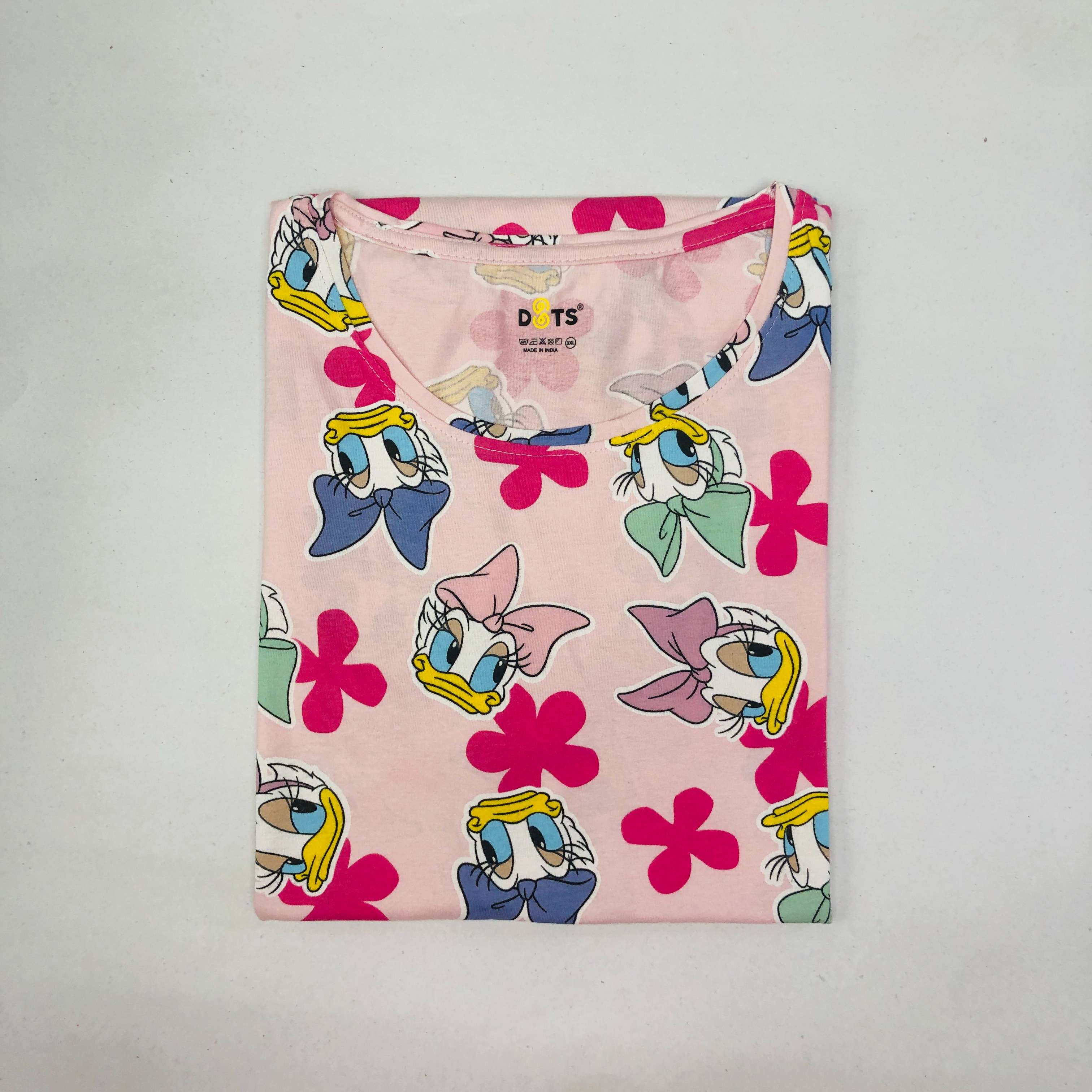 Dots Ladies Printed T-Shirt