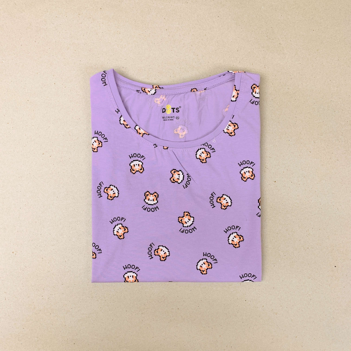 Dots Ladies Printed T-Shirt