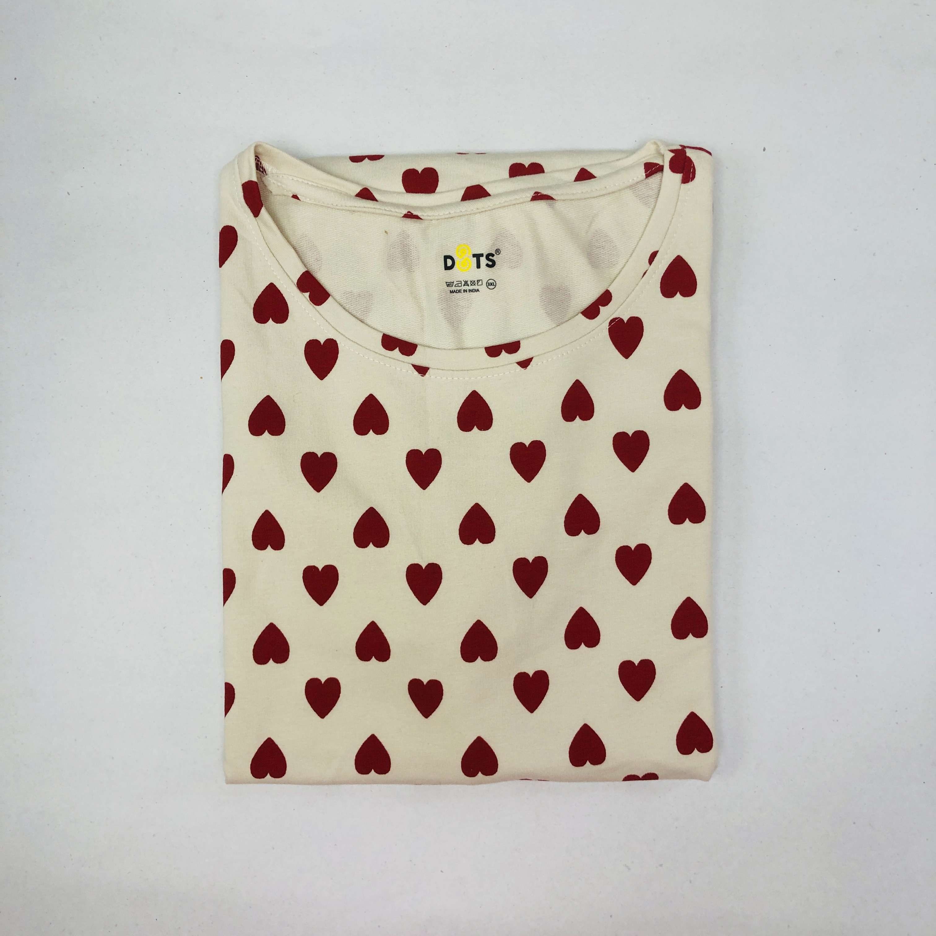 Dots Ladies Printed T-Shirt