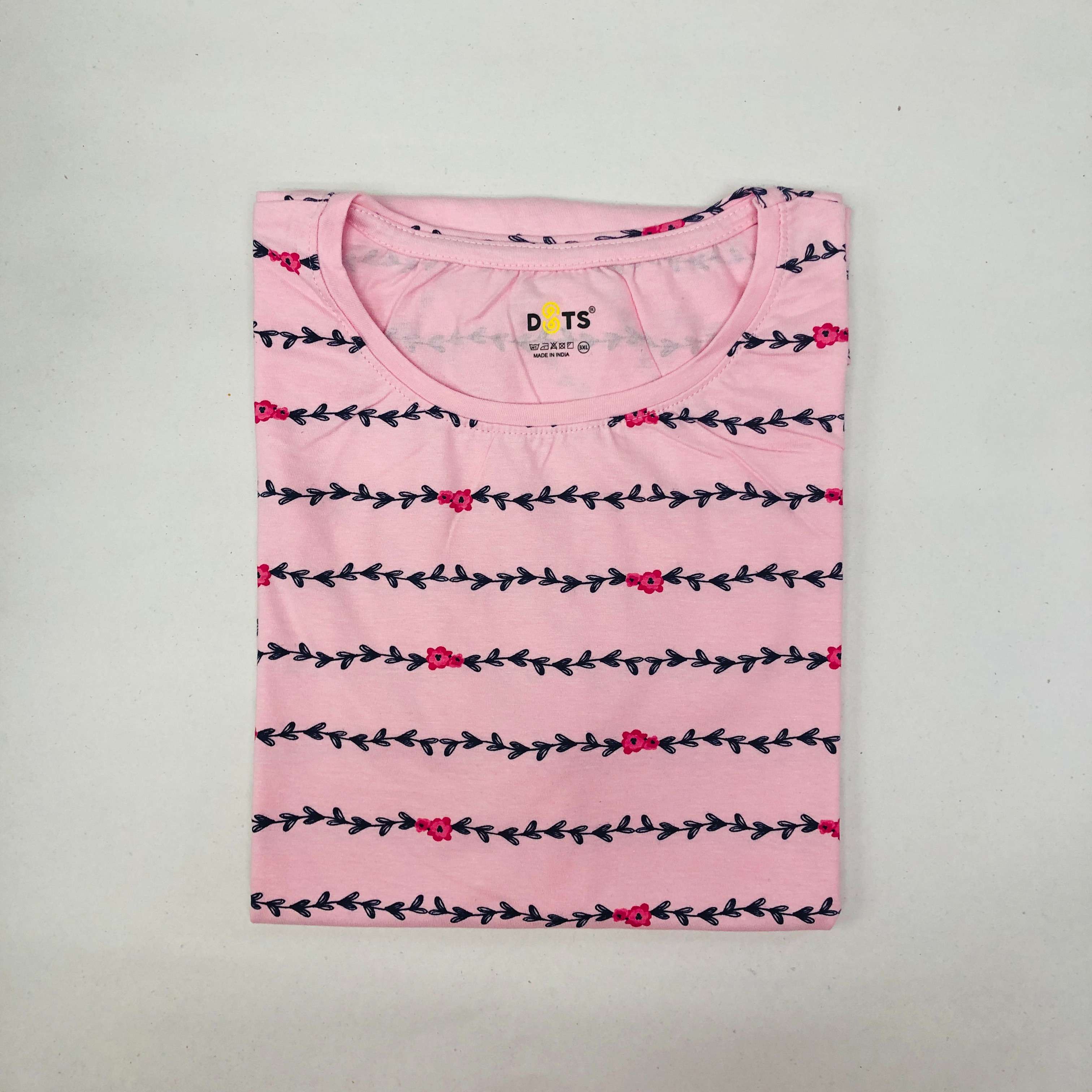 Dots Ladies Printed T-Shirt