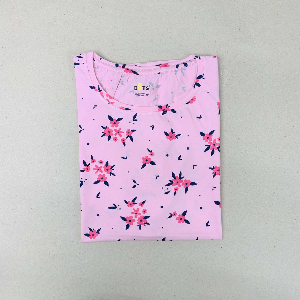 Dots Ladies Printed T-Shirt