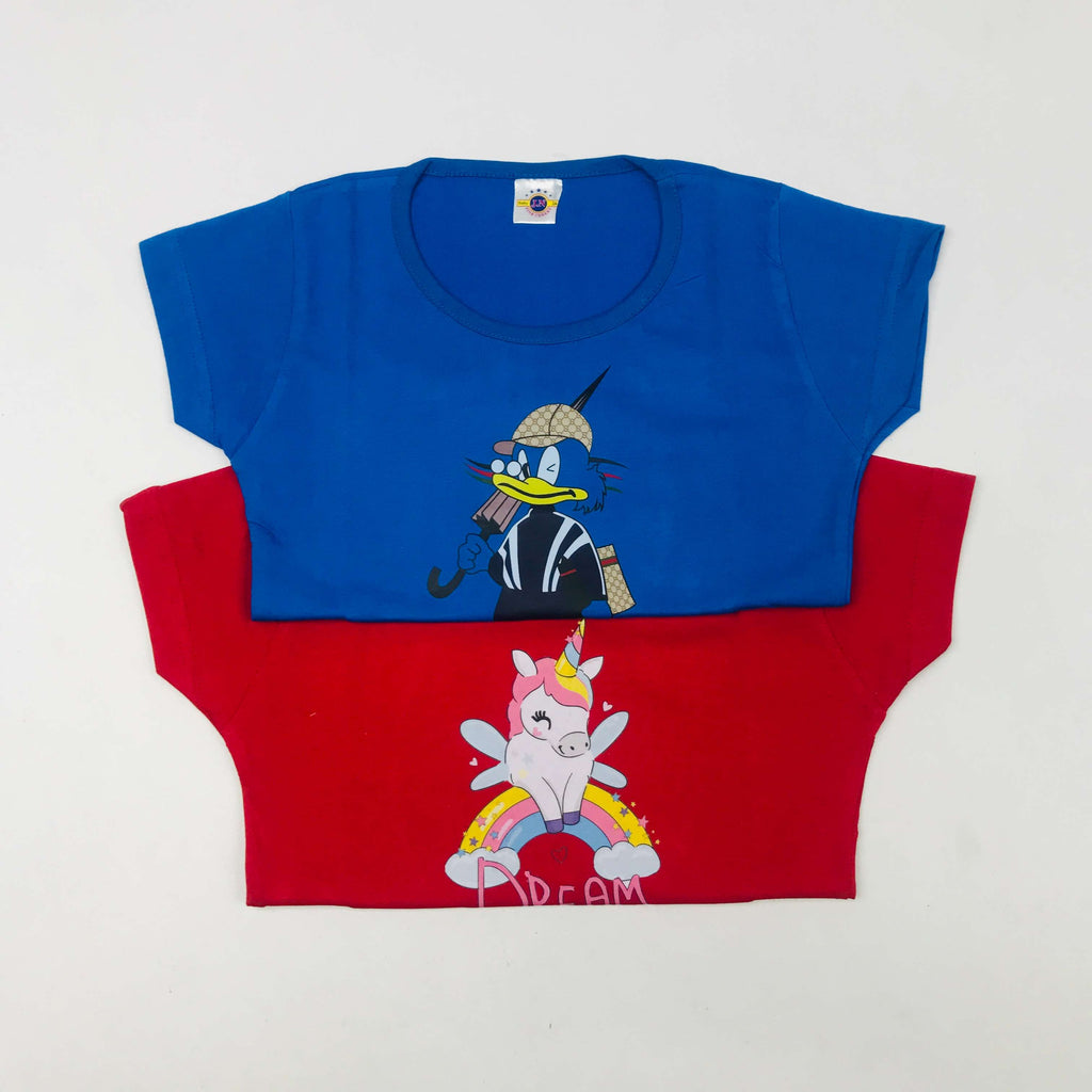 Flora Girls Top Combo Pack of 2