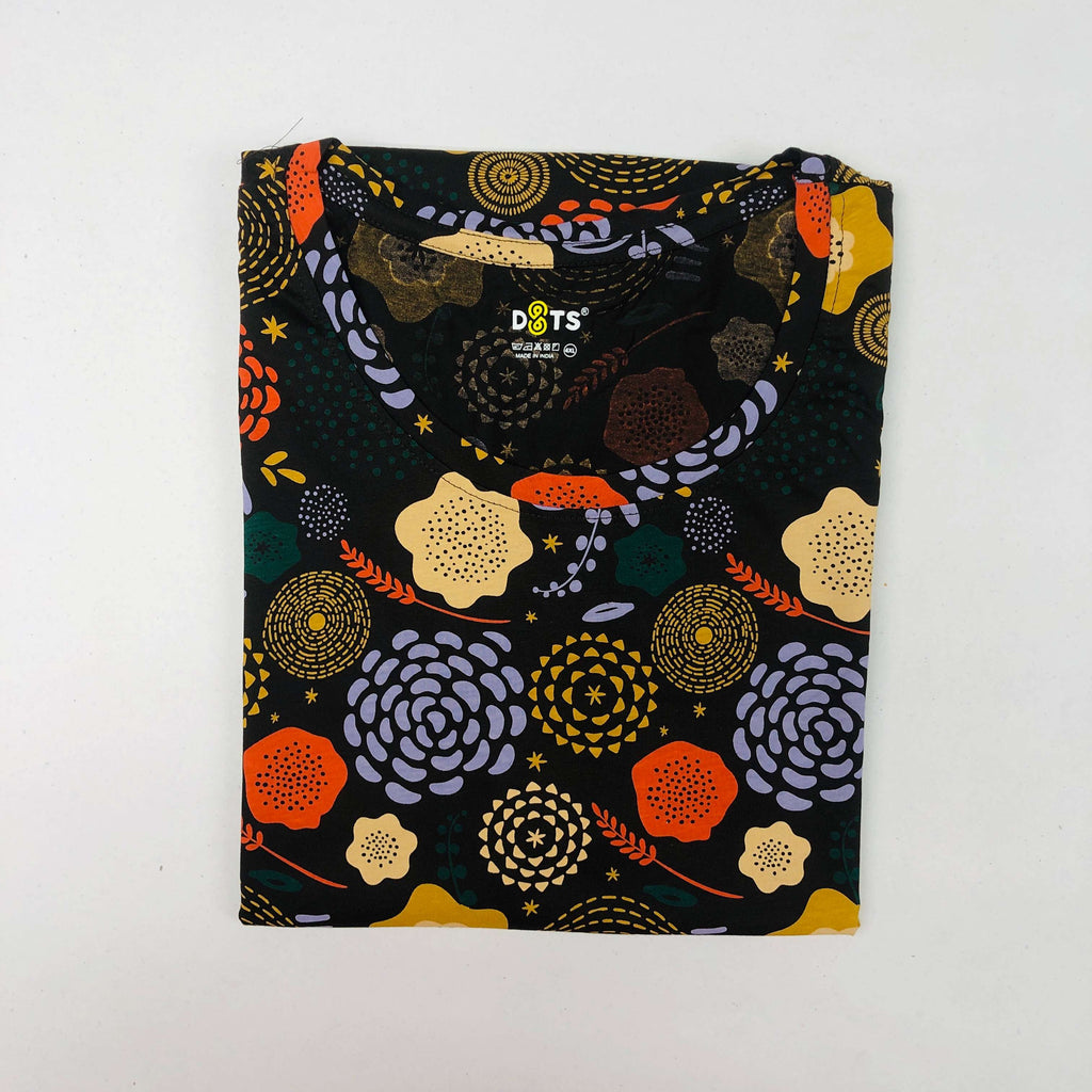 Dots Ladies Printed T-Shirt