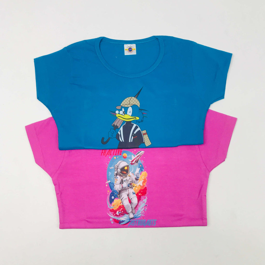 Flora Girls Top Combo Pack of 2