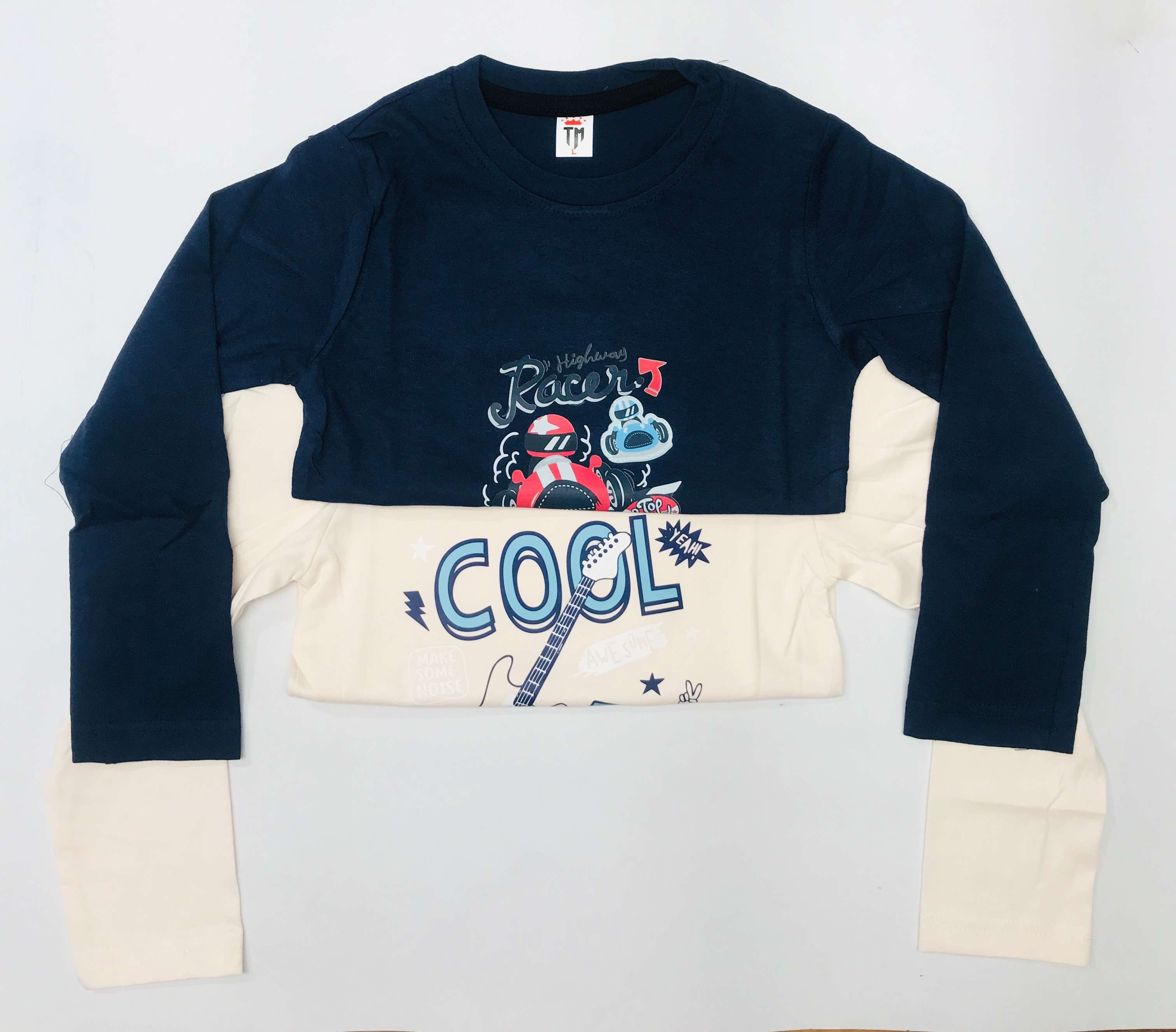 Junior Joy Full Sleeve T-Shirt Combo Pack Of 2