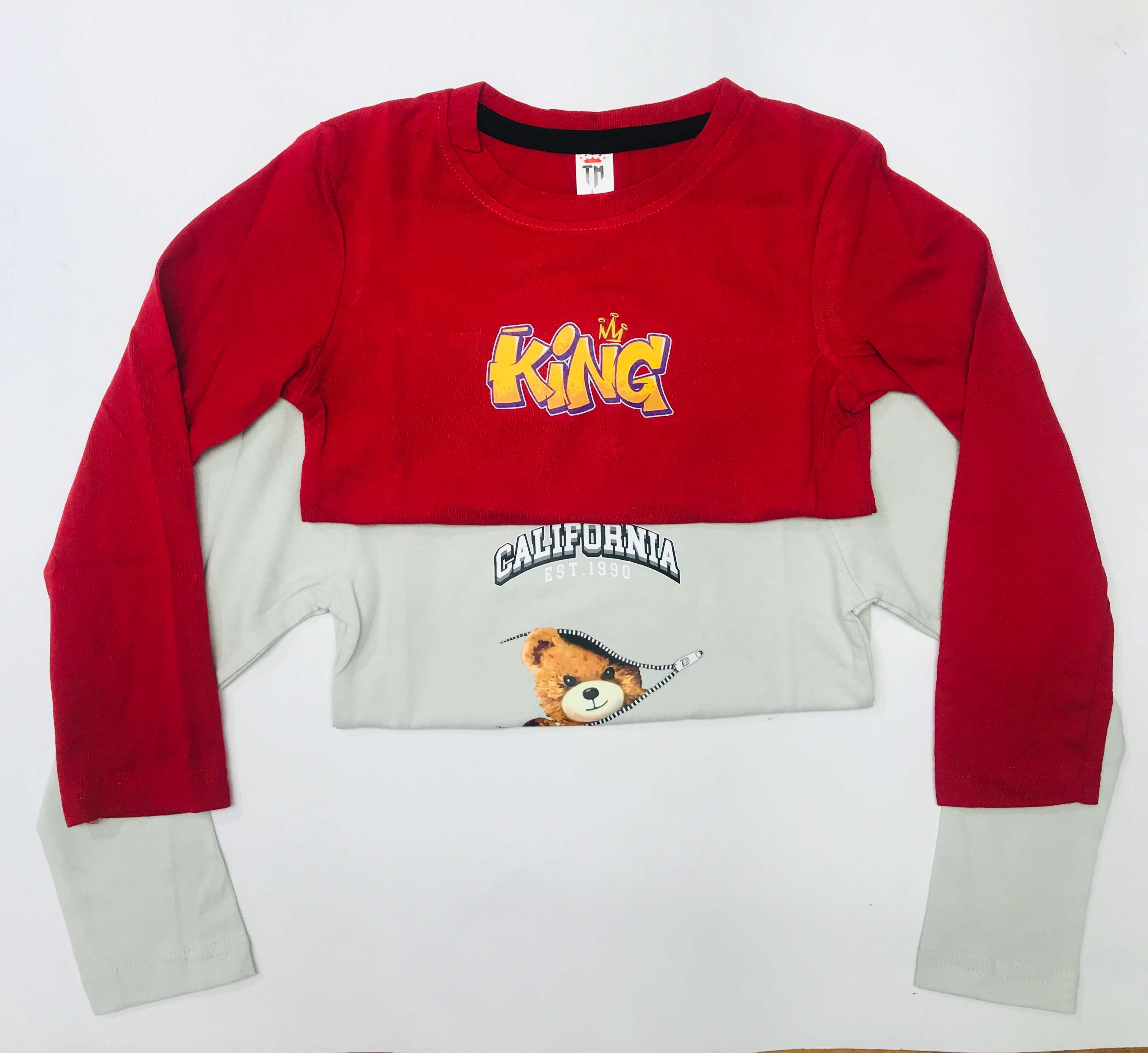 Junior Joy Full Sleeve T-Shirt Combo Pack Of 2