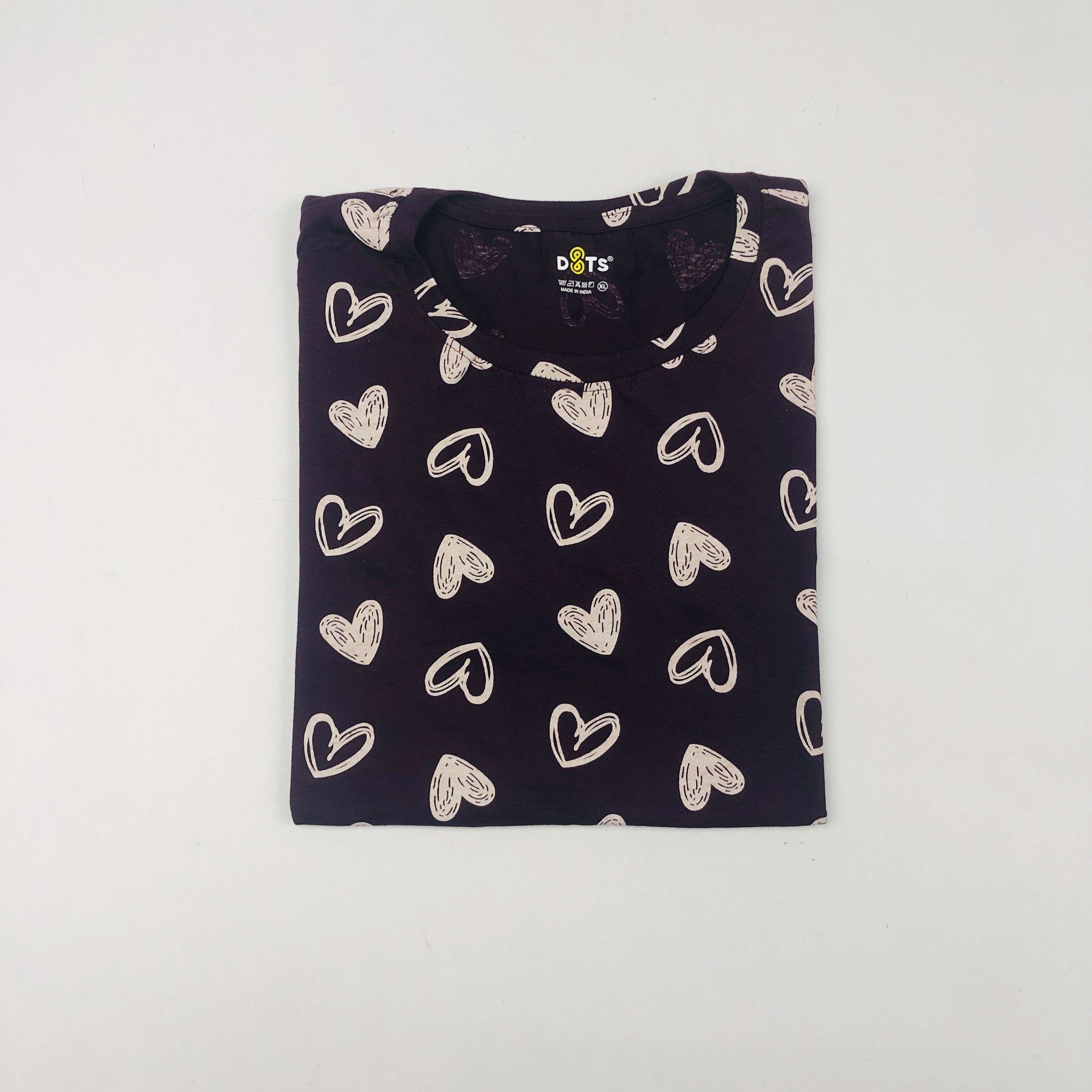 Dots Ladies Printed T-Shirt