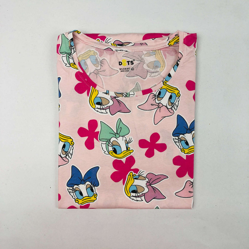 Dots Ladies Printed T-Shirt