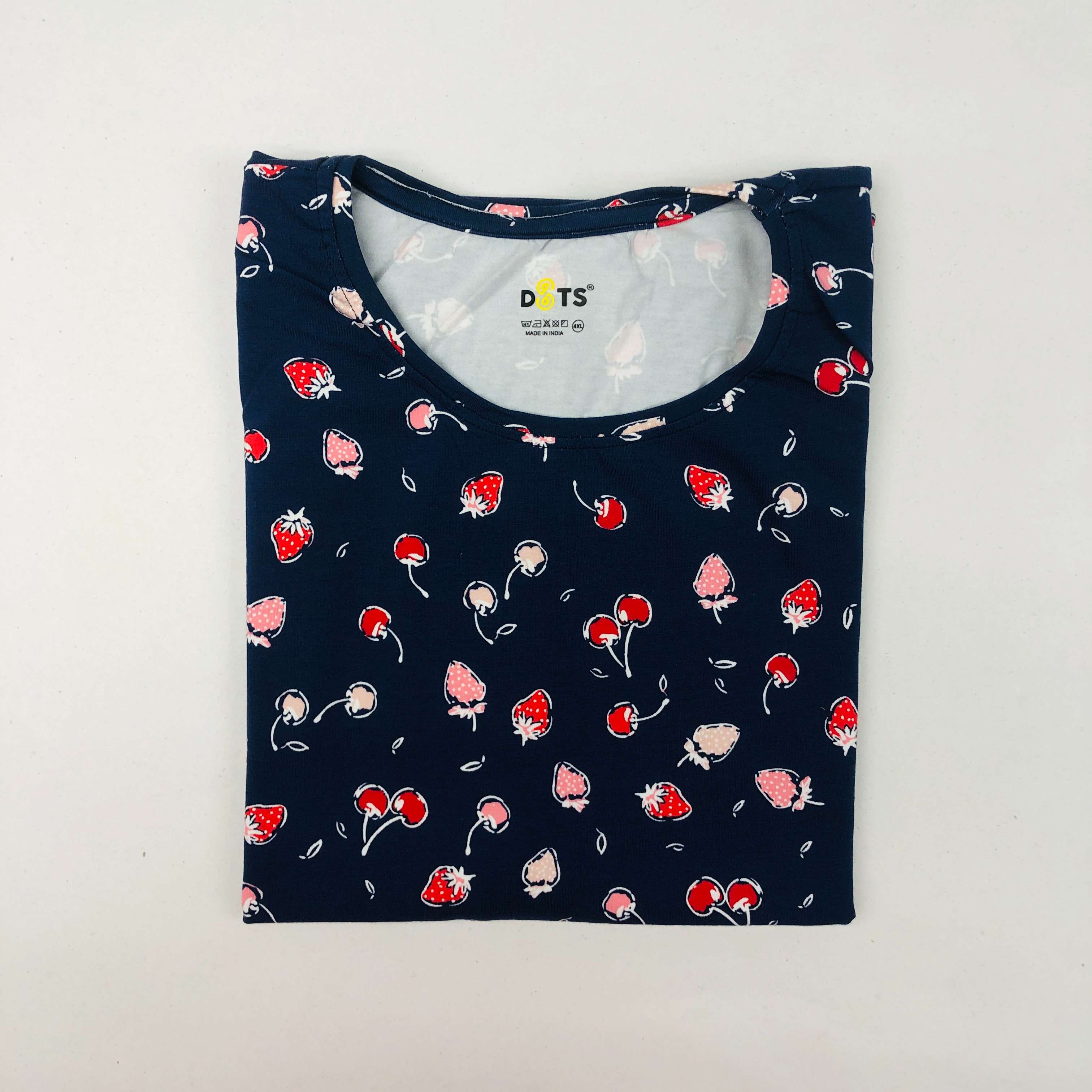 Dots Ladies Printed T-Shirt