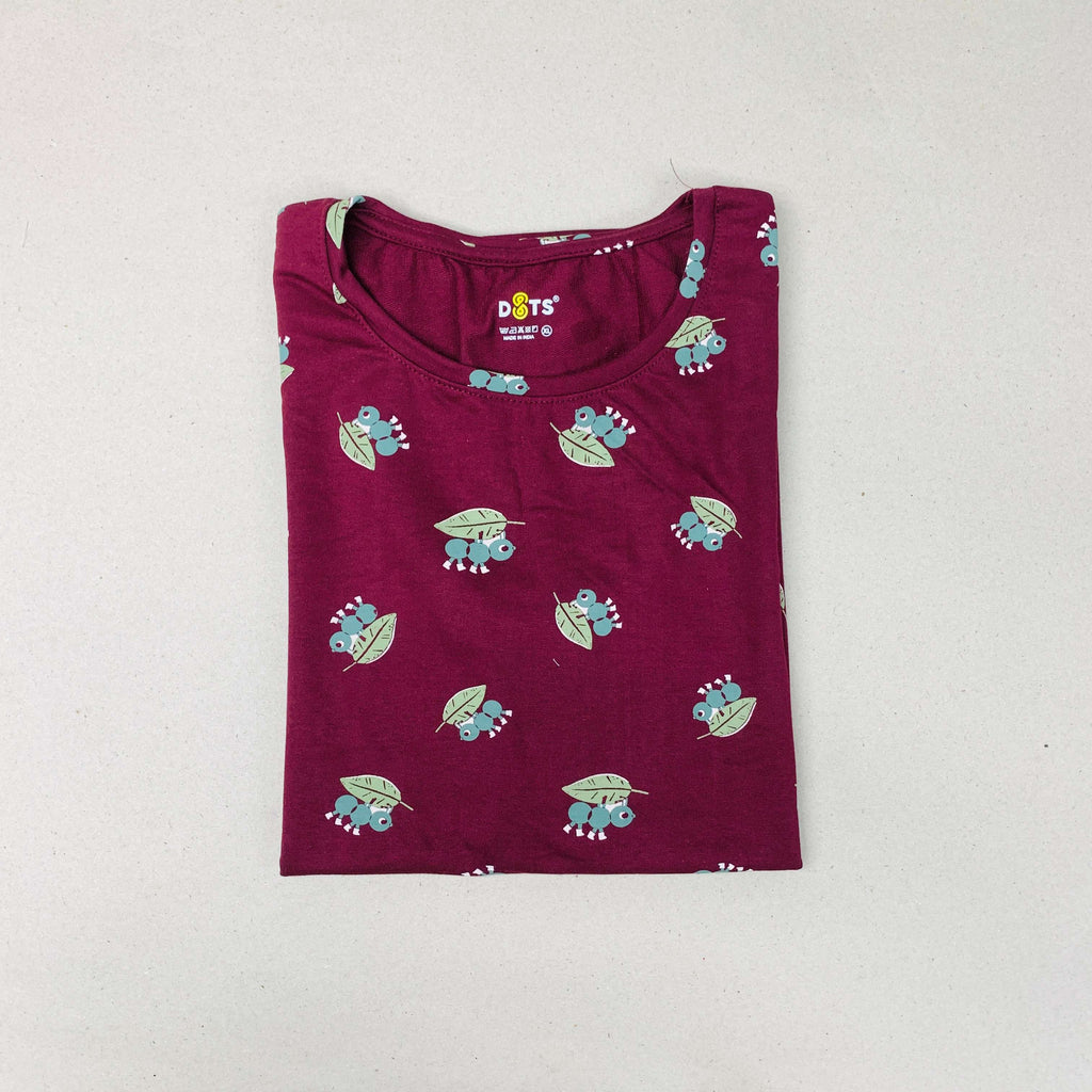 Dots Ladies Printed T-Shirt