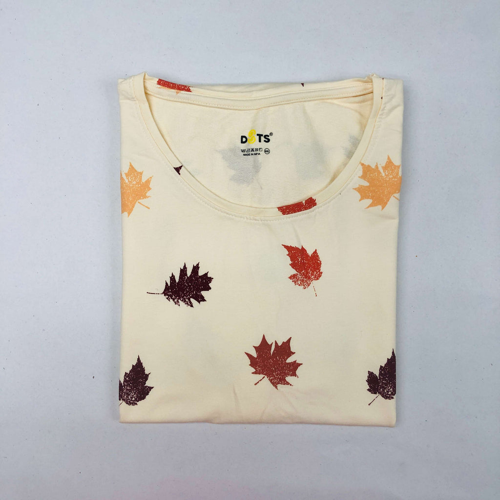 Dots Ladies Printed T-Shirt
