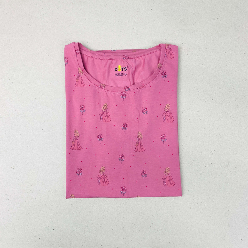 Dots Ladies Printed T-Shirt