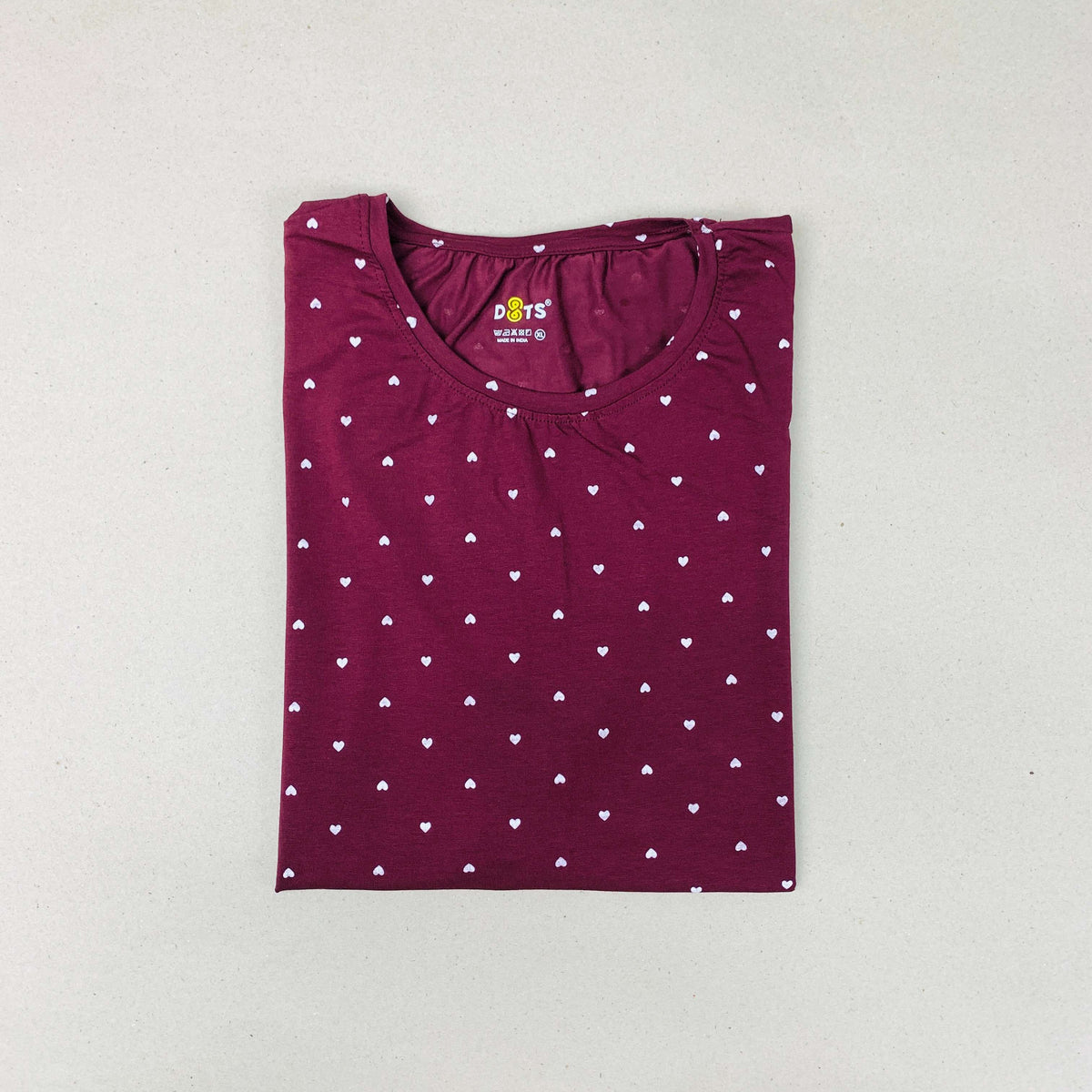 Dots Ladies Printed T-Shirt