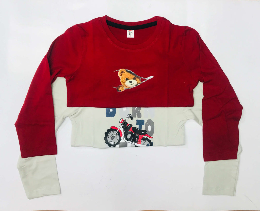 Junior Joy Full Sleeve T-Shirt Combo Pack Of 2