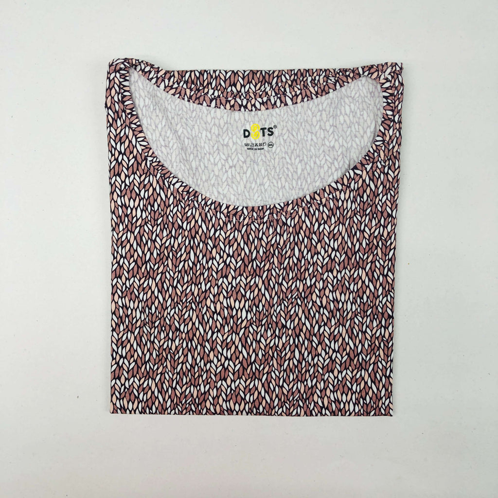 Dots Ladies Printed T-Shirt