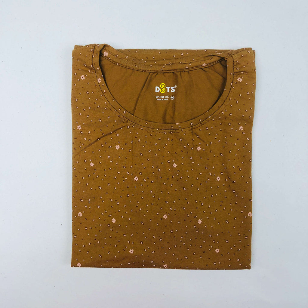 Dots Ladies Printed T-Shirt