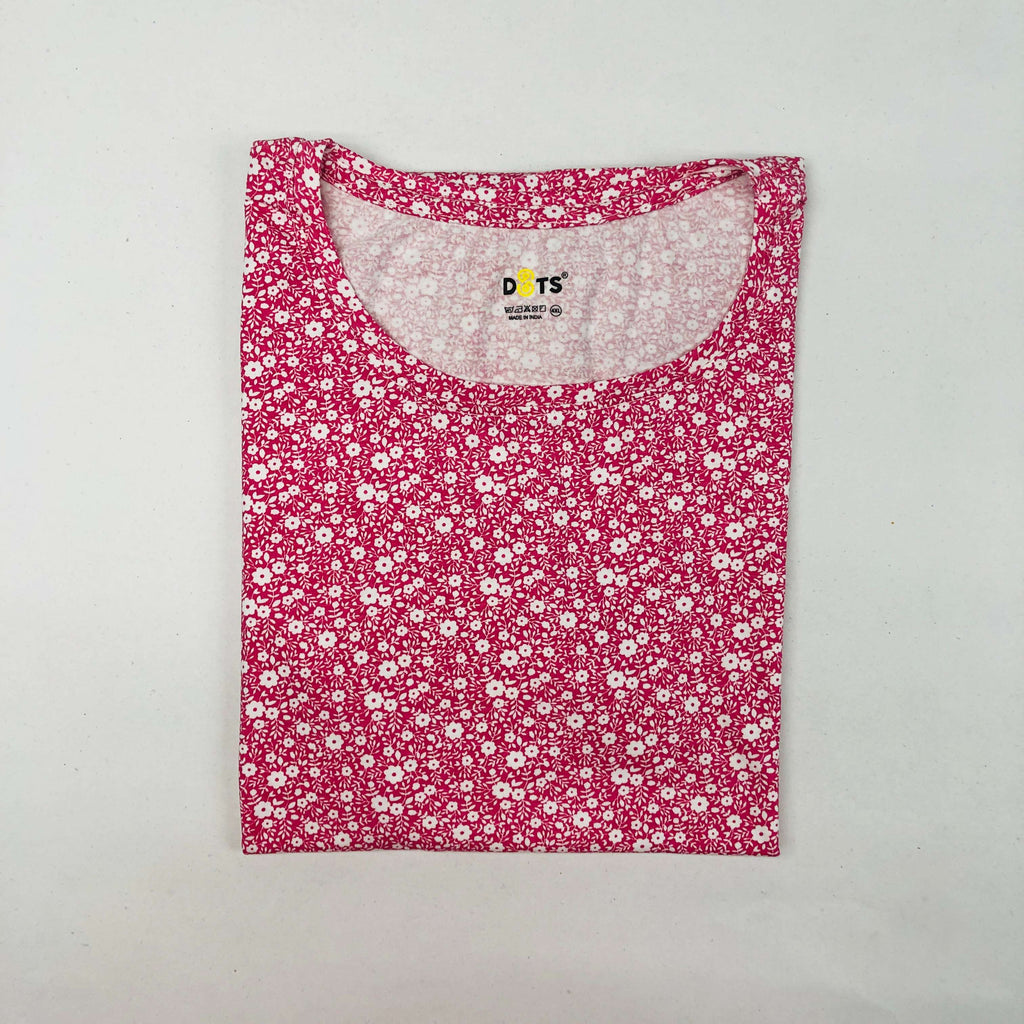 Dots Ladies Printed T-Shirt