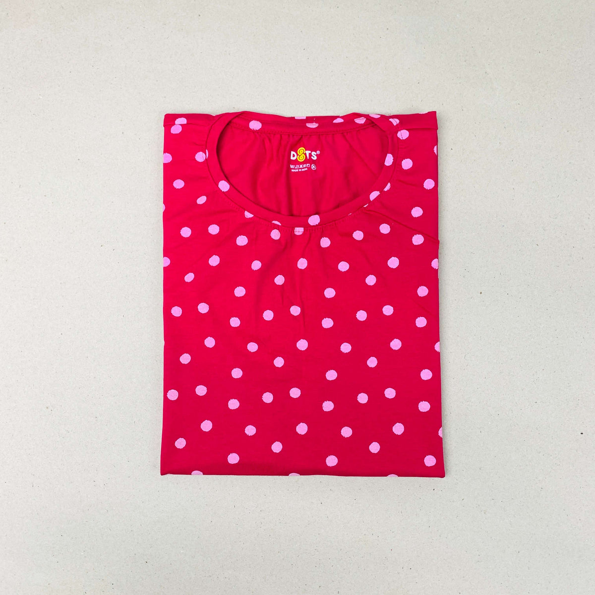 Dots Ladies Printed T-Shirt