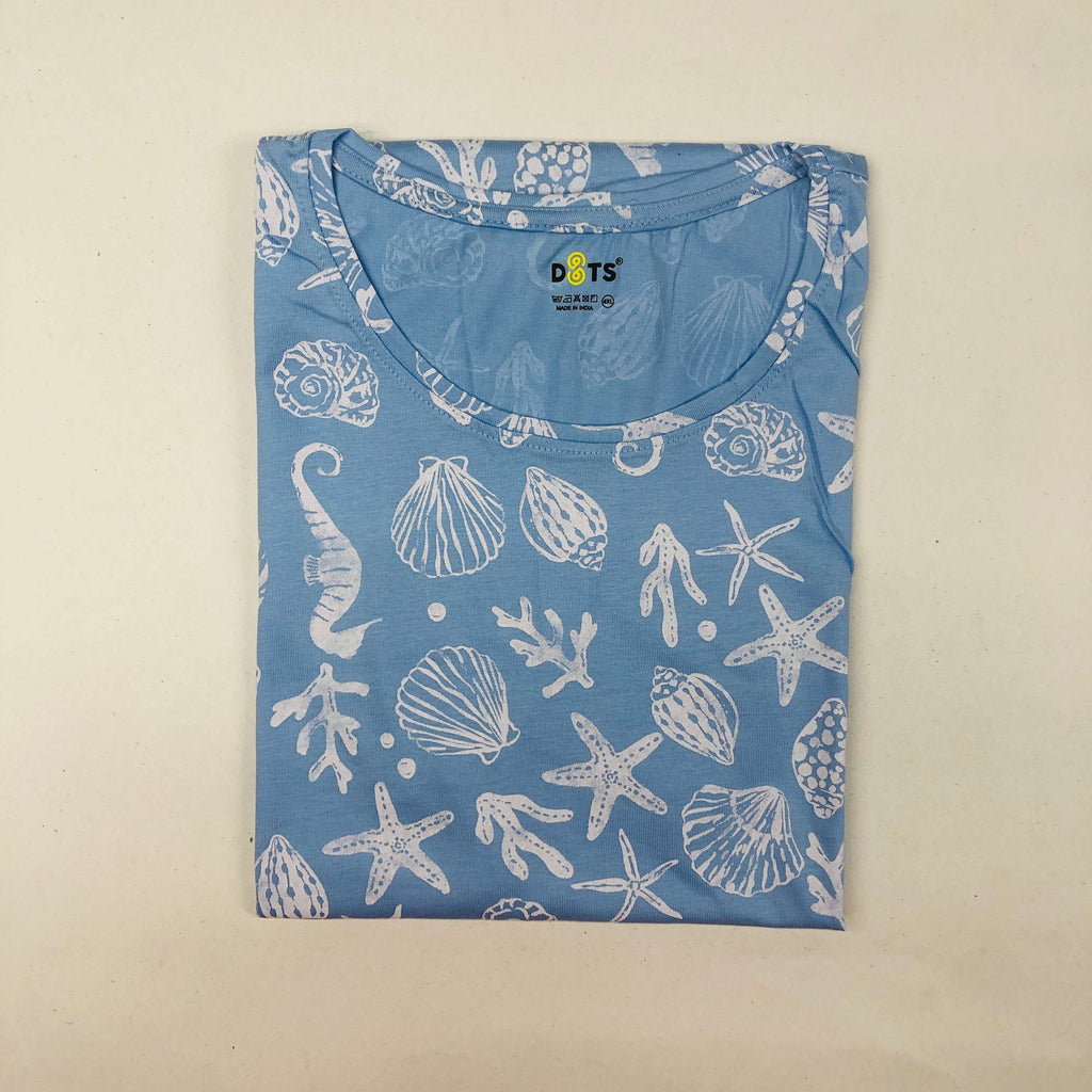 Dots Ladies Printed T-Shirt