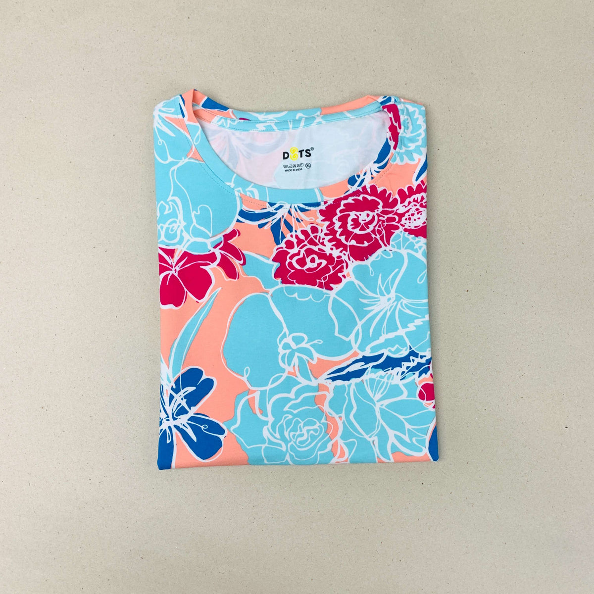 Dots Ladies Printed T-Shirt