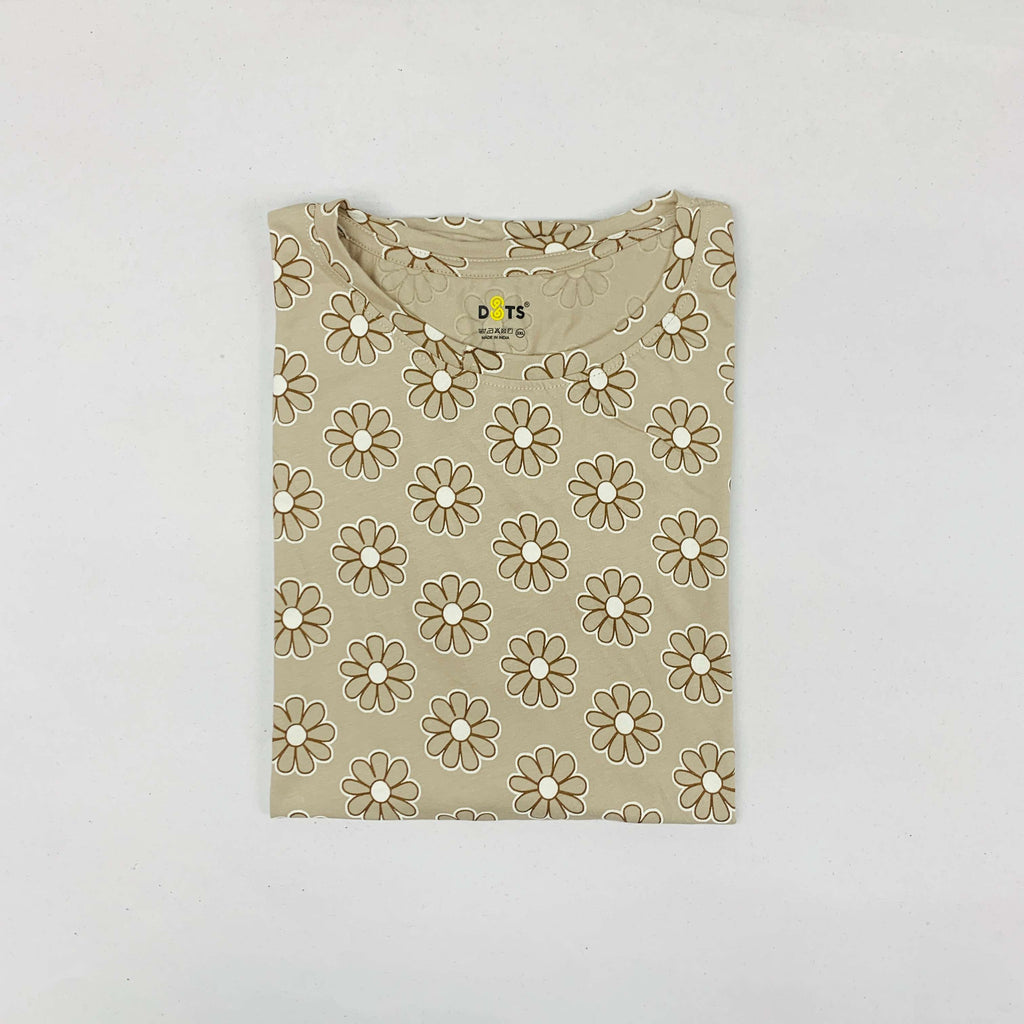 Dots Ladies Printed T-Shirt