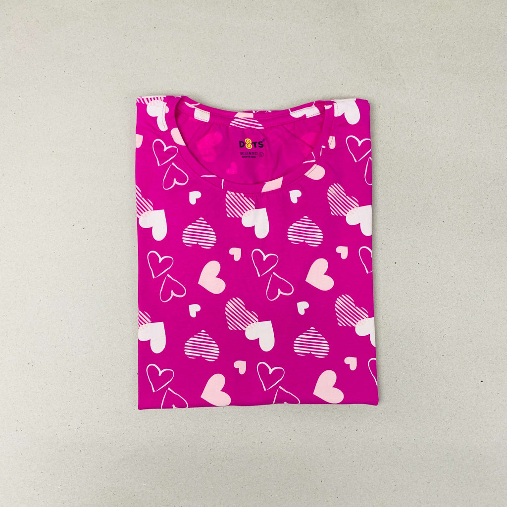 Dots Ladies Printed T-Shirt