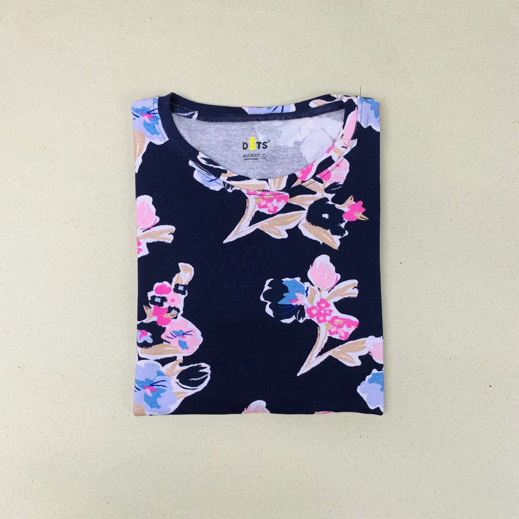 Dots Ladies Printed T-Shirt
