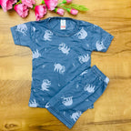 Kids Printed Shorts Set