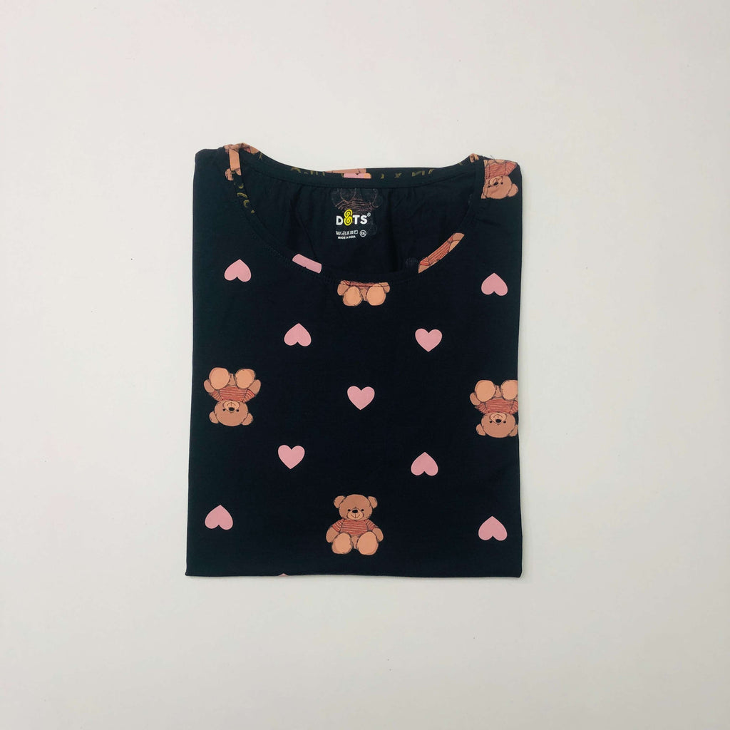 Dots Ladies Printed T-Shirt