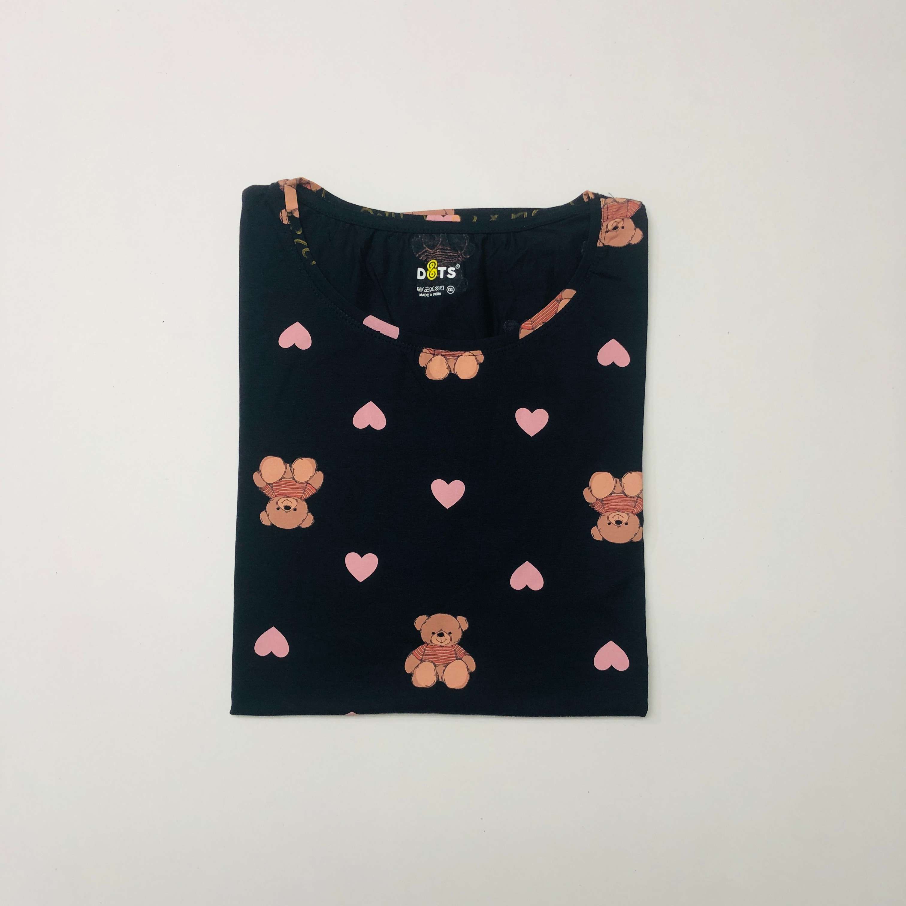 Dots Ladies Printed T-Shirt