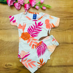 Kids Printed Shorts Set