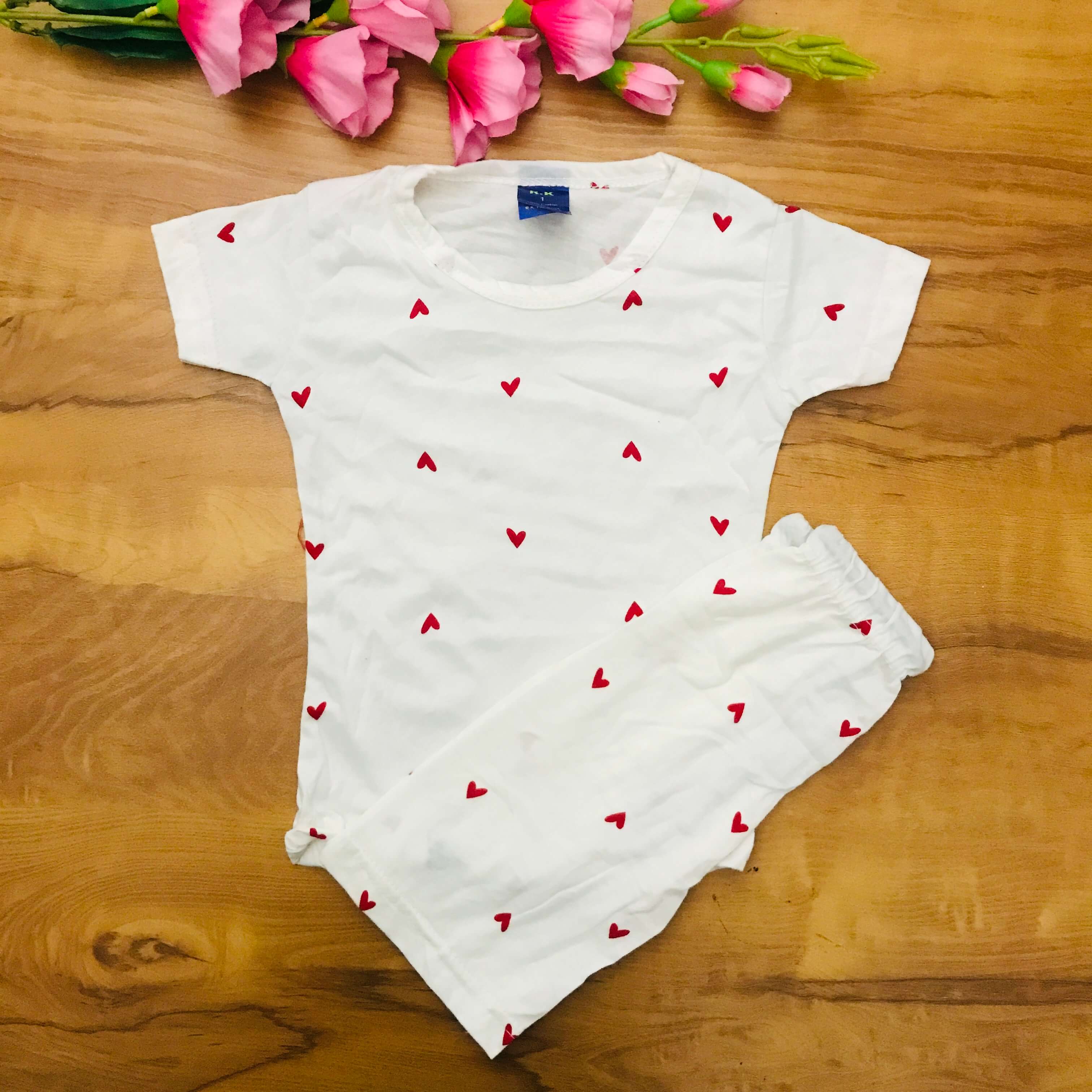 Kids Printed Shorts Set