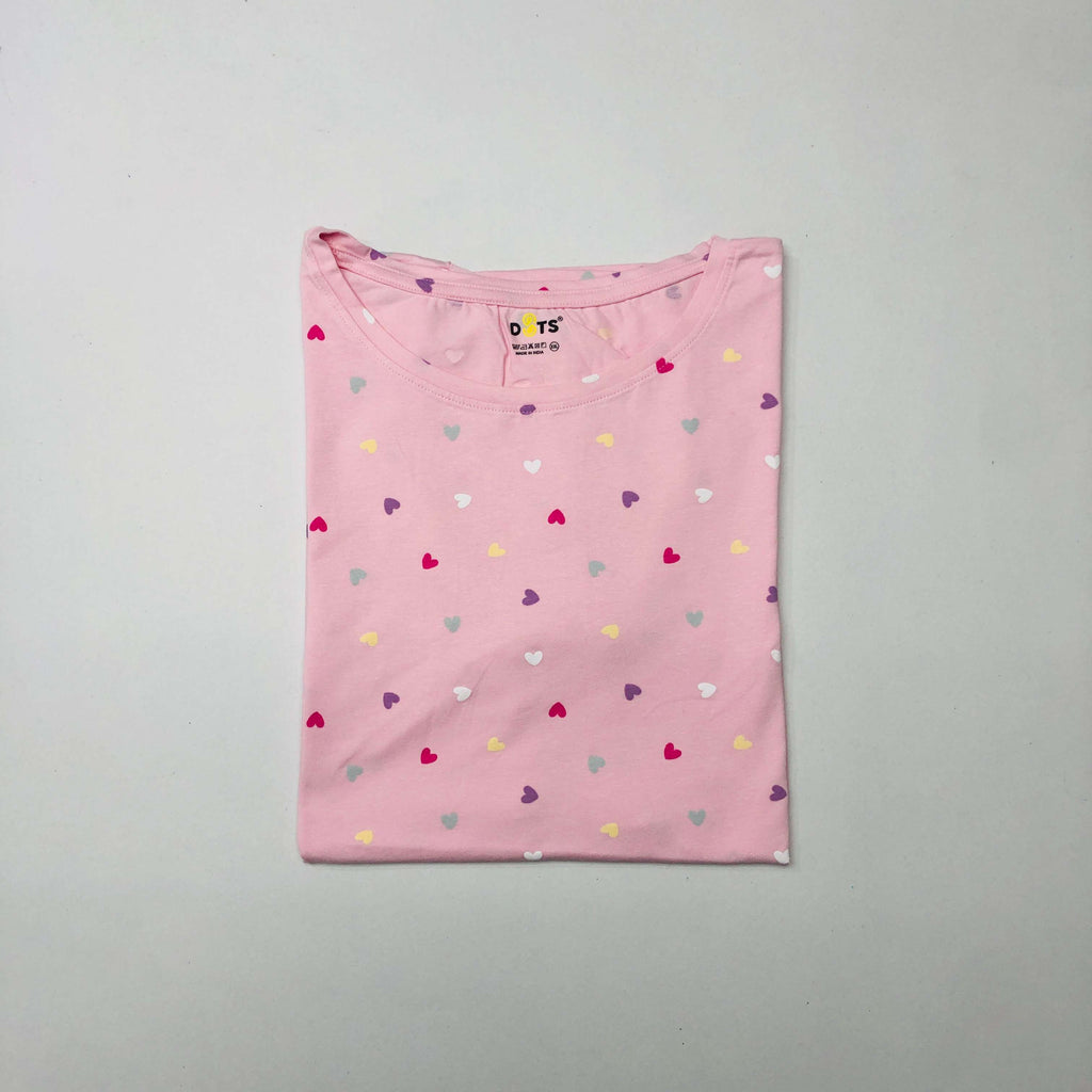 Dots Ladies Printed T-Shirt