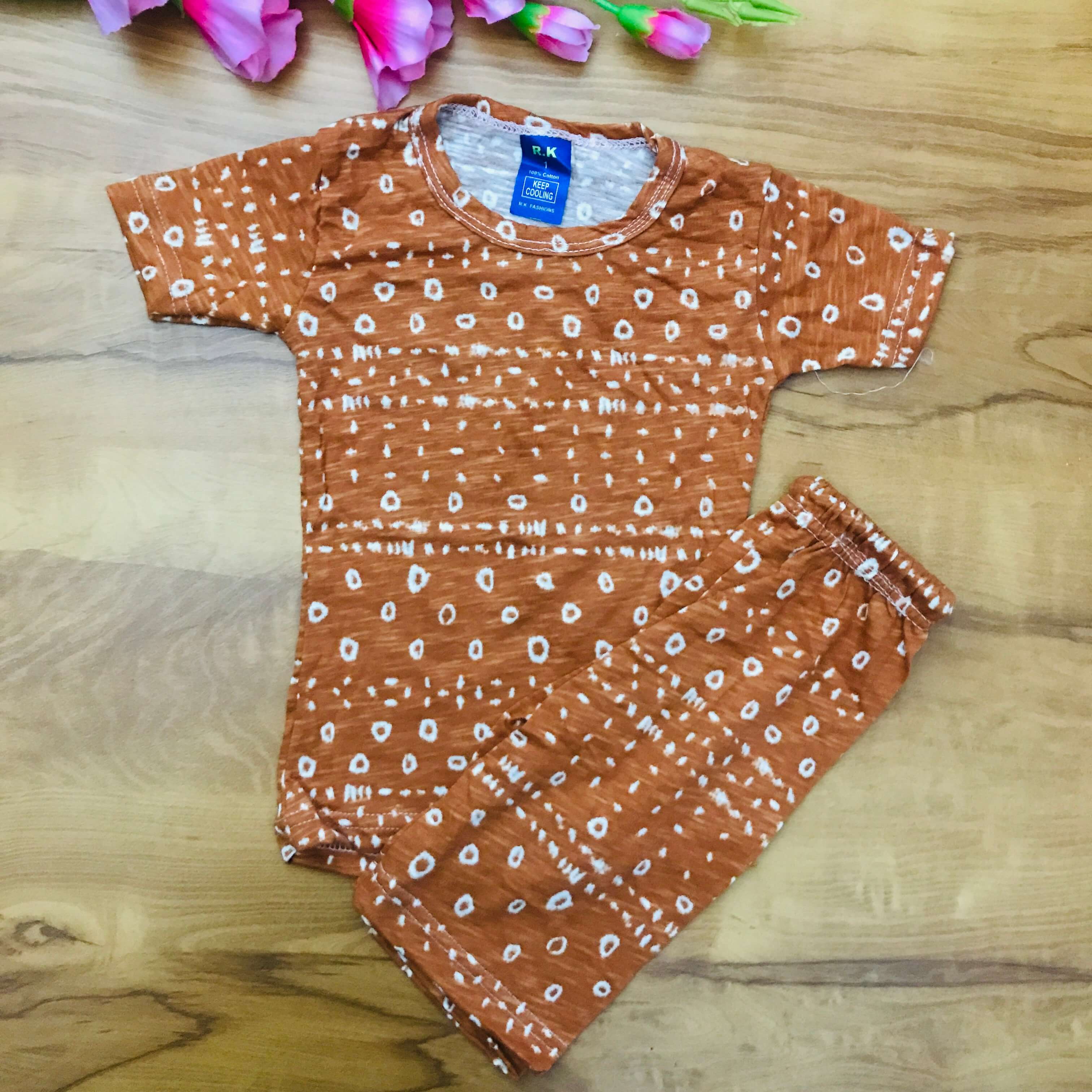 Kids Printed Shorts Set