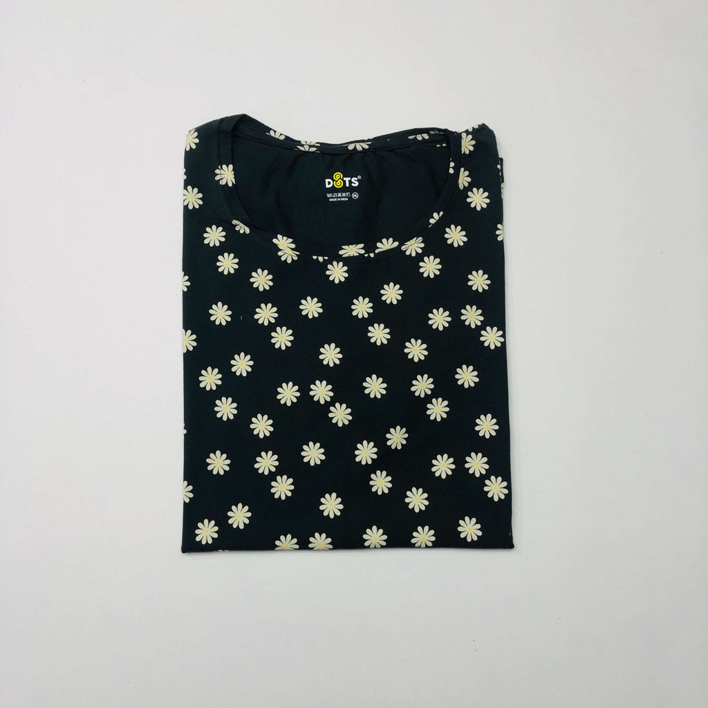 Dots Ladies Printed T-Shirt