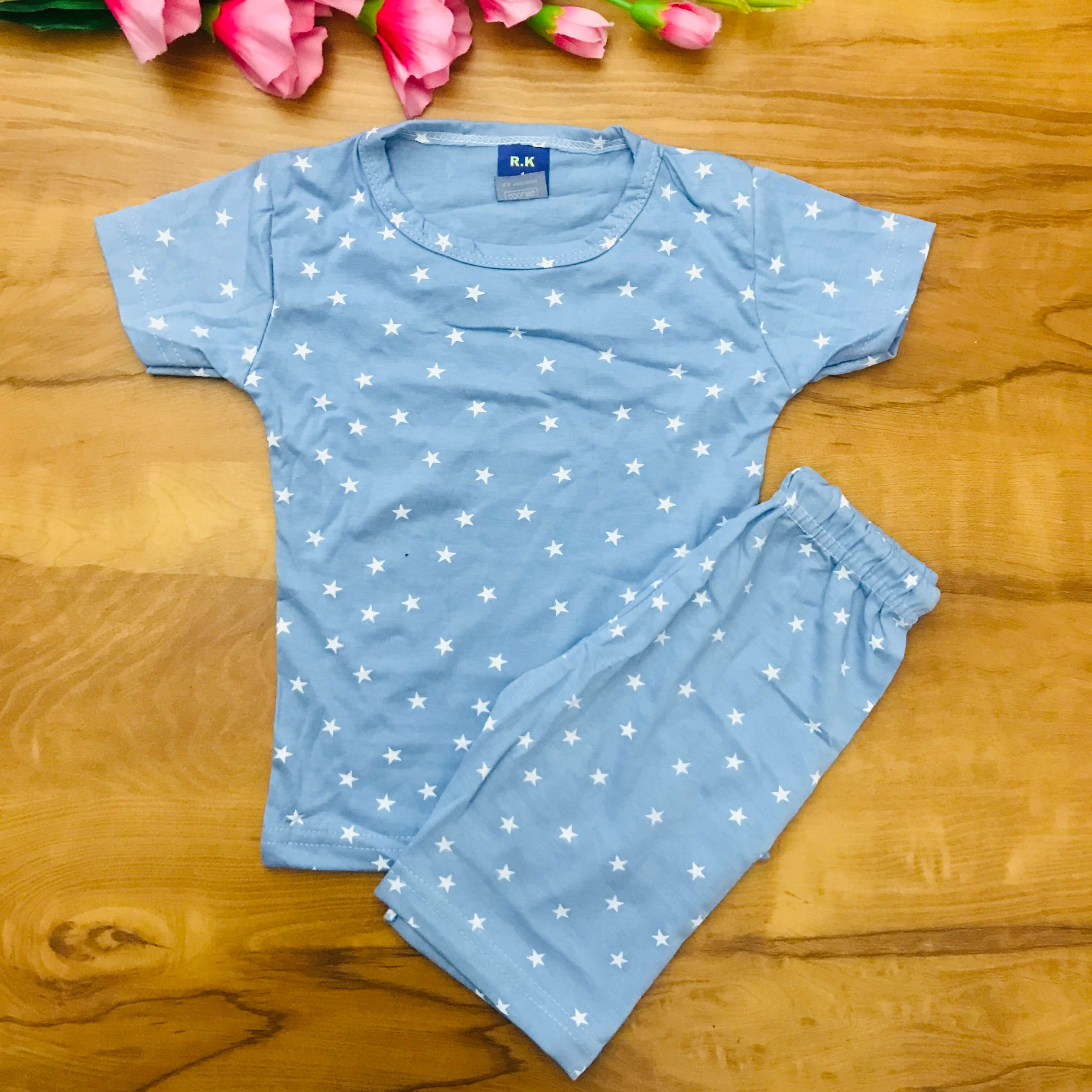 Kids Printed Shorts Set