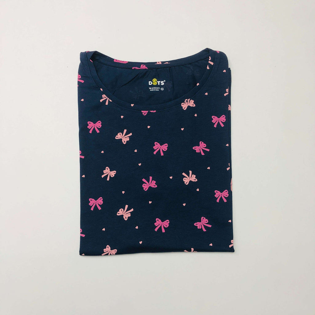 Dots Ladies Printed T-Shirt