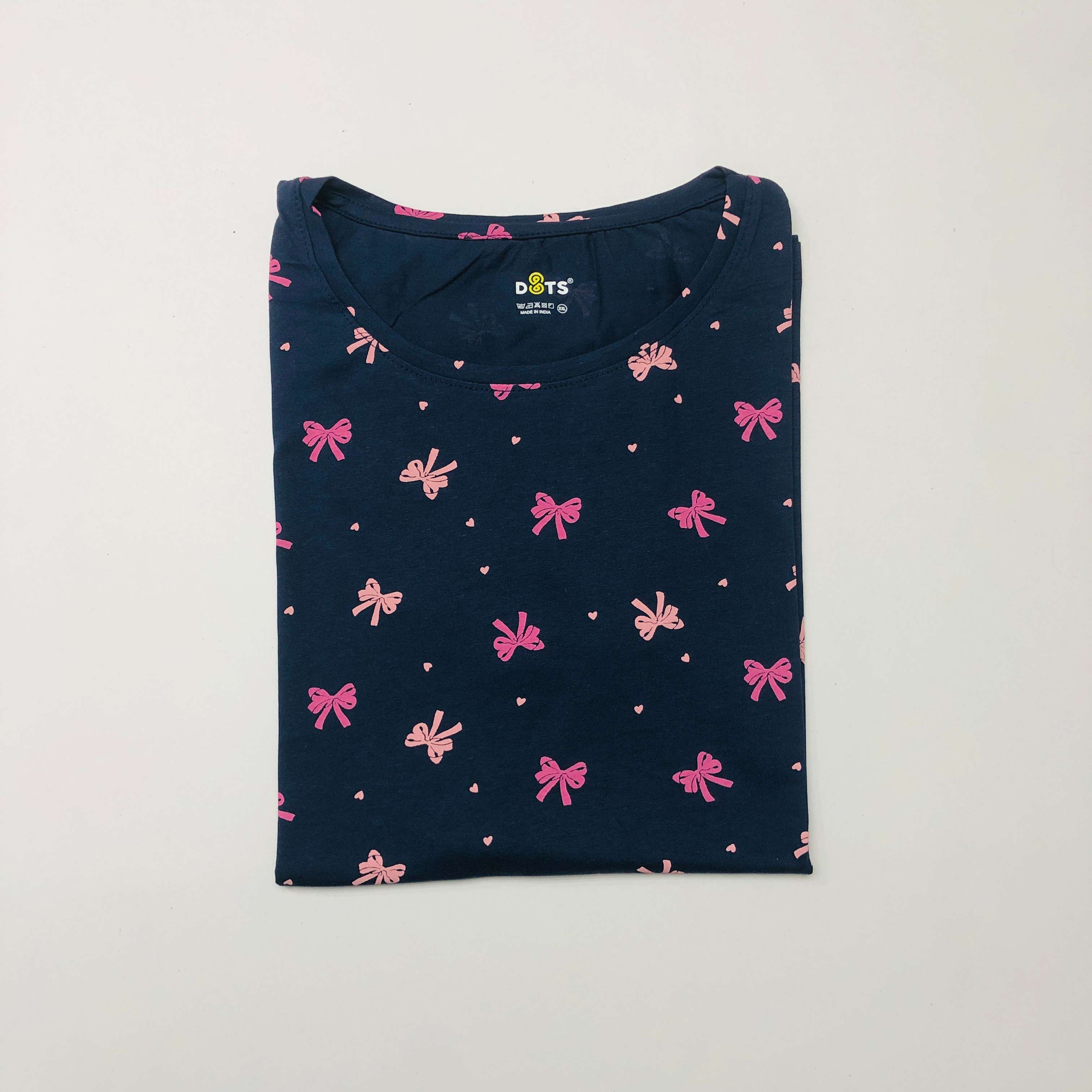 Dots Ladies Printed T-Shirt