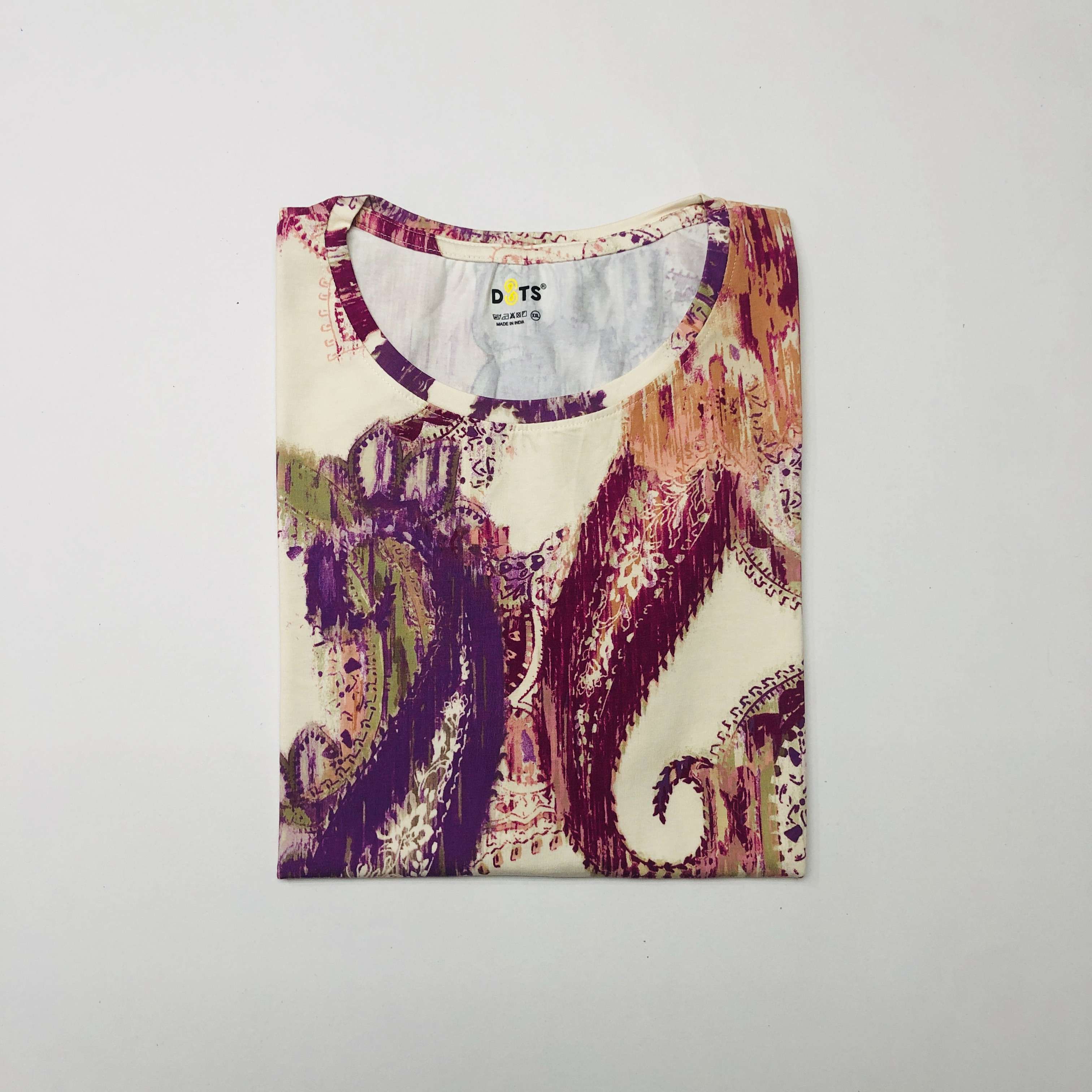 Dots Ladies Printed T-Shirt