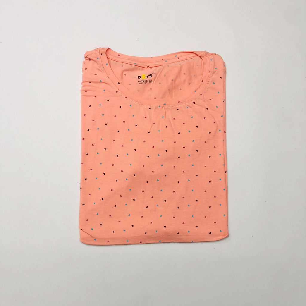 Dots Ladies Printed T-Shirt