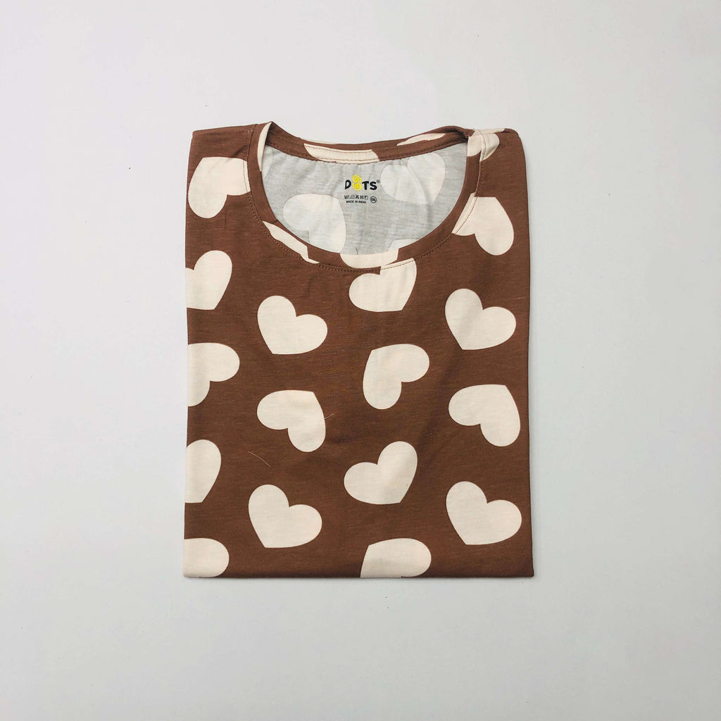 Dots Ladies Printed T-Shirt