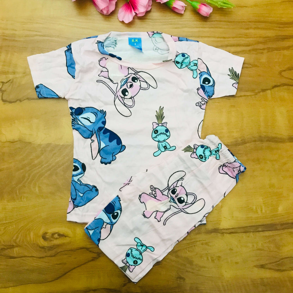 Kids Printed Shorts Set