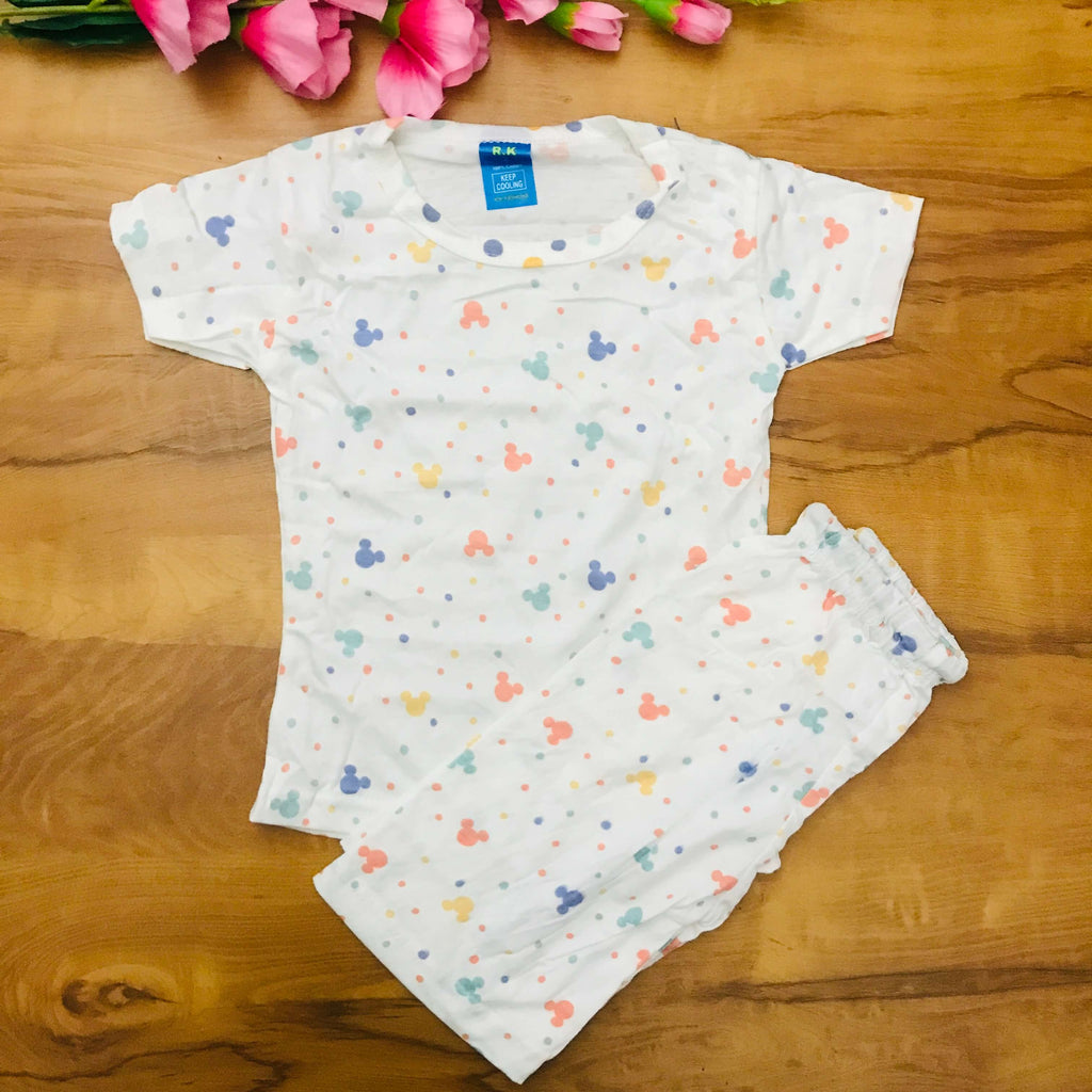 Kids Printed Shorts Set