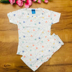 Kids Printed Shorts Set