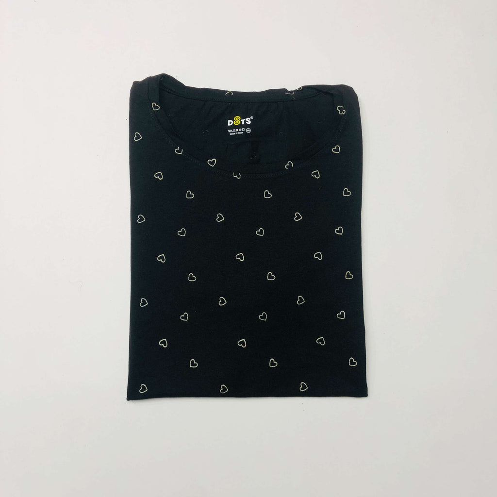 Dots Ladies Printed T-Shirt