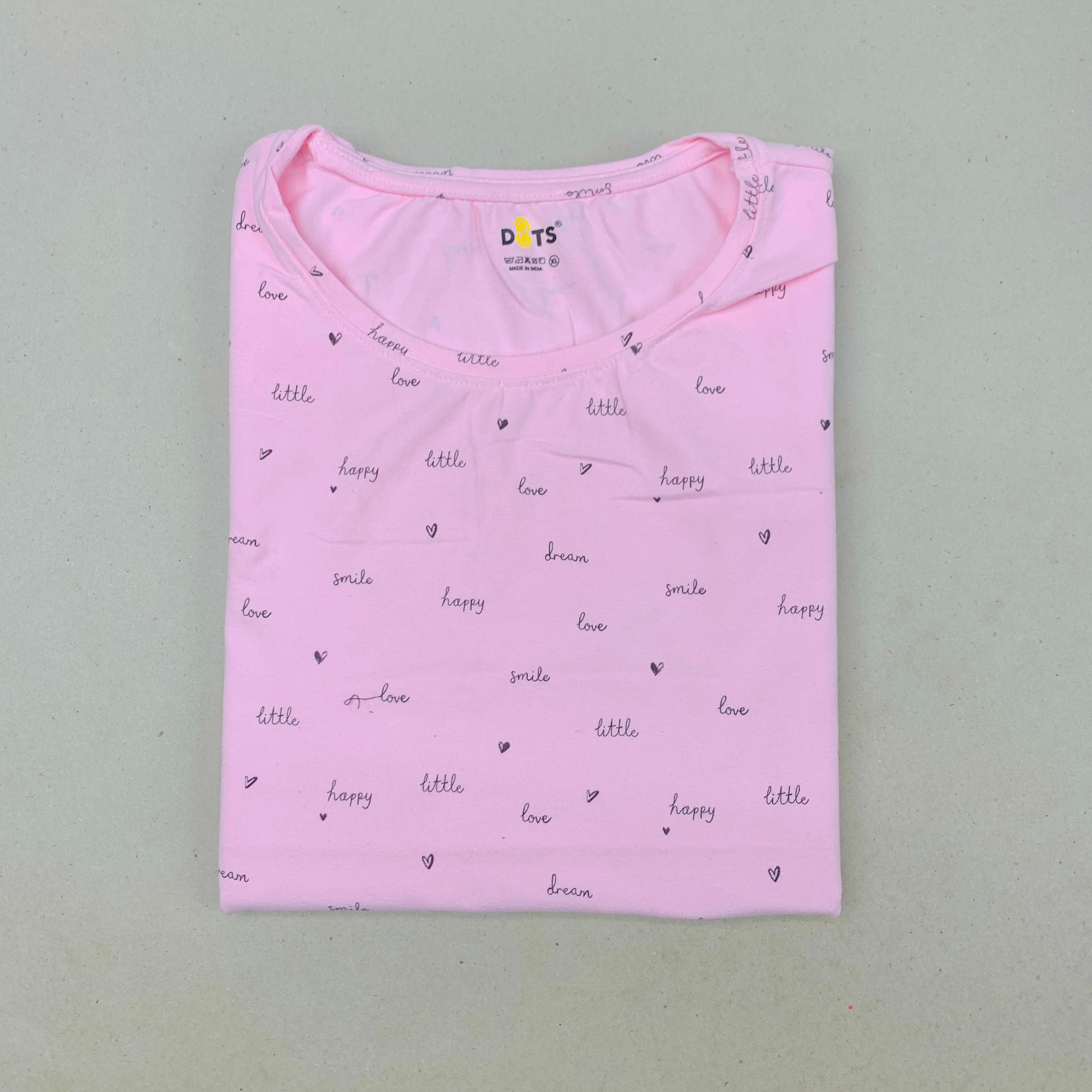 Dots Ladies Printed T-Shirt