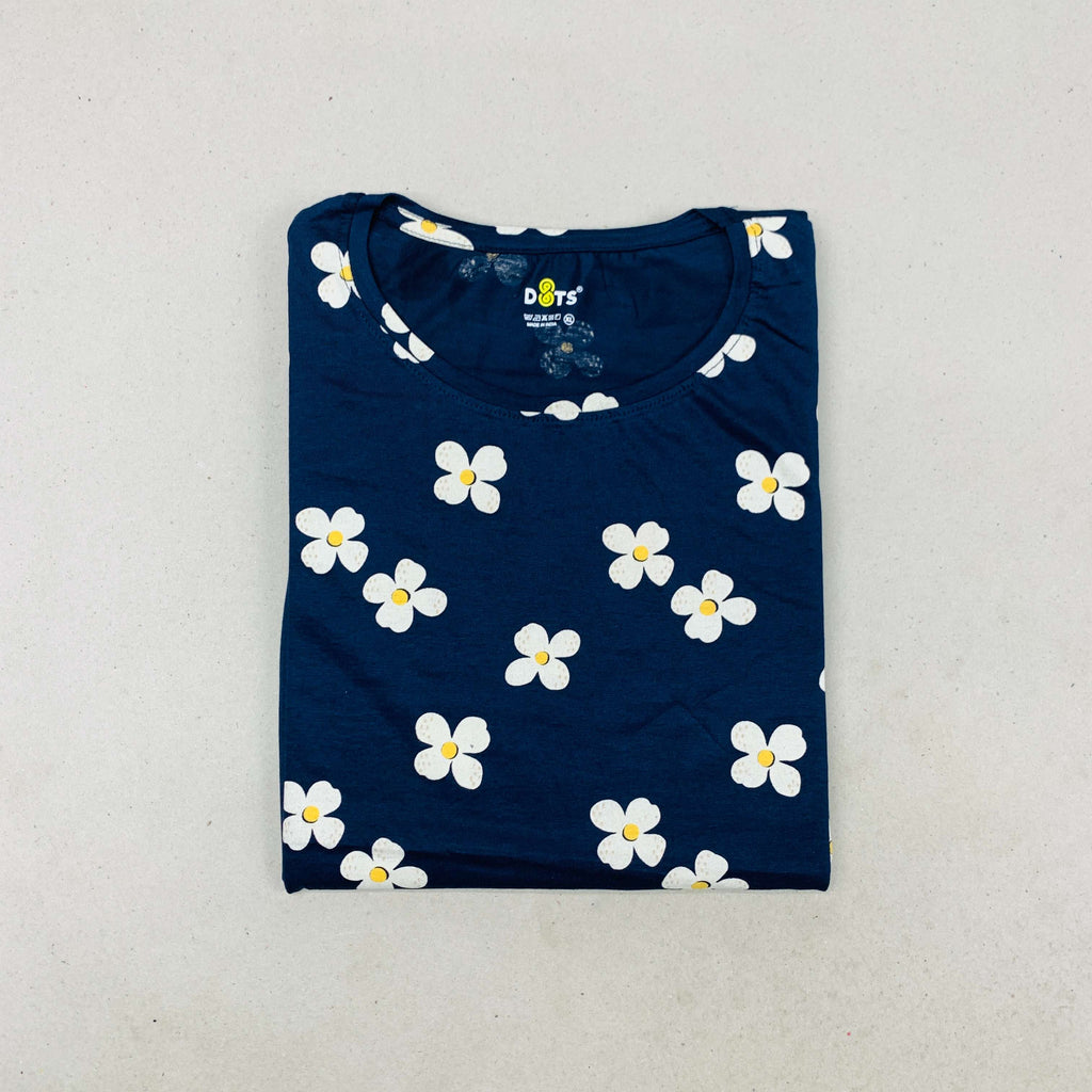 Dots Ladies Printed T-Shirt